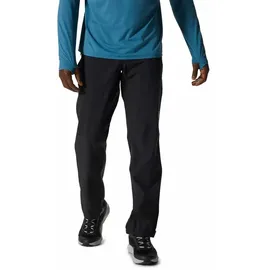Mountain Hardwear Ozonic Stretch Regenhose Schwarz L