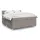 vidaXL Boxspringbett 180 x 200 cm Taupe