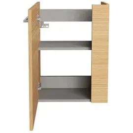 Fackelmann Waschbeckenunterschrank 44 x 60 x 24,3 cm Braun