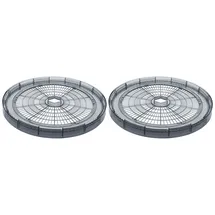 Steba 2er-Set Aufsätze ED 8 grau