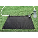 Intex Solarmatte schwarz 120 x 120 cm