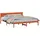 vidaXL Bettgestell 180 x 200 cm Braun