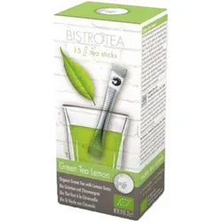 Bio-Grüntee Bistro Tea Green Tea Lemon, 15 Stk.