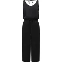Ragwear Jumpsuit Suky schicker, langer Damen Overall mit Tunnelzug schwarz XL (42)