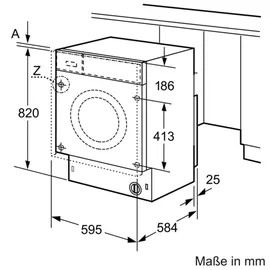 Bosch Serie 6 WKD28543 Waschtrockner (7 kg / 4 kg, 1400 U/min)