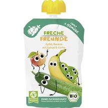 Erdbär Freche Freunde Bio Quetschie Apfel, Banane, Spinat & Gurke 100 g