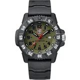 Luminox Master Carbon SEAL XS.3813.L Herrenuhr 46mm - Taucheruhr in Schwarz/Grün mit Datumsanzeige 300m wasserdicht Saphirglas