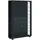 VCM Standvitrine Lumo Mini Spiegel 59 x 18 x 91 cm Schwarz