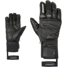 Ziener Skihandschuhe Ziener Race Ski Leder Handschuhe GALFZ AS PR TOUCH schwarz 10,5