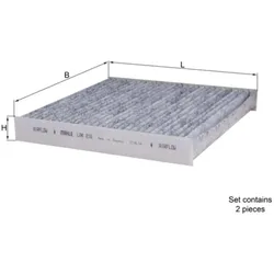 Filter Innenraumluft MAHLE LAK 216