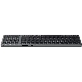 Satechi Aluminium Slim Bluetooth Backlit Tastatur kabellos space grey