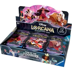Disney Lorcana: Rise of the Floodborn ENGLISCH (Display mit 24 Booster Packs)