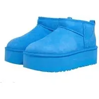 UGG Winterboots - W Classic Ultra Mini Platform - Gr. 40 (EU) - in Blau - für Damen