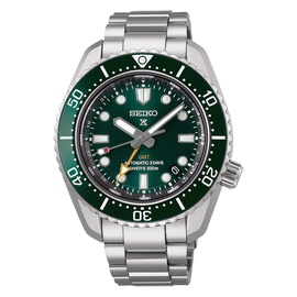 Seiko Prospex Marine Green GMT SPB381J1 - silber