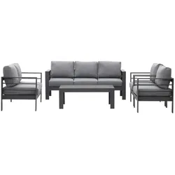 7-Sitzer Lounge-Set aus Polyrattan -versch. Ausführungen