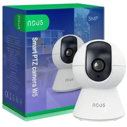NOUS W5 IP-Kamera - Überwachungskamera - weiß Überwachungskamera (Innenbereich) weiß