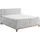 Meise Möbel meise.möbel Boxspringbett Catania 180 x 200 cm Stoff Grau