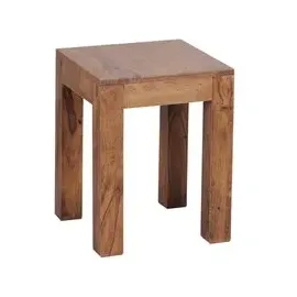 Wohnling Beistelltisch Sheesham 35 x 45 x 35 cm