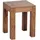 Wohnling Beistelltisch Sheesham 35 x 45 x 35 cm