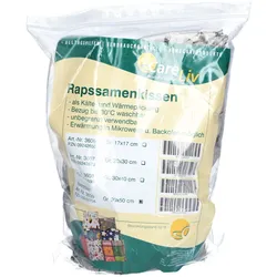 Rapssamen Nackenkissen mit Bezug