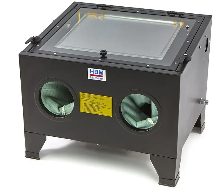 HBM SBC 90-Strahlkabine Schwarz