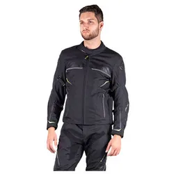 IXS Carbon-ST Textil-Jacke schwarz, XXXL
