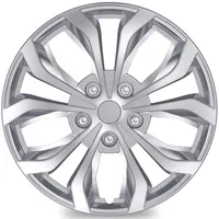 TangMiGe Universal Radkappen für 16 Zoll Räder, 16" Radzierblenden 4er Set, Radblenden (Silber, 16 Zoll)