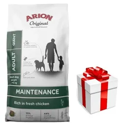 ARION Maintenance Huhn Adult Giant 12kg + Überraschung für den Hund