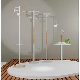 Unilux Garderobenständer ACCESS 175 cm Weiß/Buche