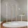 Unilux Garderobenständer ACCESS 175 cm Weiß/Buche