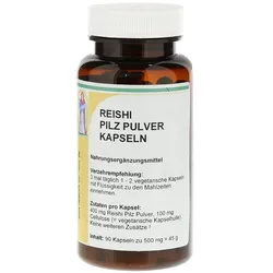 Reishi PILZ Pulver Kapseln 90 St