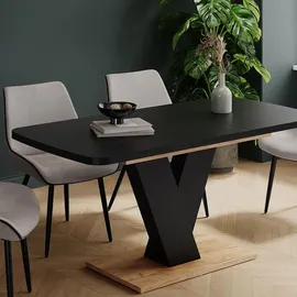 Vicco Fenaro 120 x 77,4 x 80 cm Schwarz/Eiche