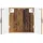 vidaXL Dartboard Schrank HAARLEM Altholz 52,5 x 10,5 x 53,5 cm