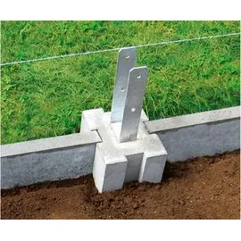 Diephaus Pfostenfundamentstein 34 x 26,5 x 21,5 cm grau