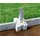 Diephaus Pfostenfundamentstein 34 x 26,5 x 21,5 cm grau