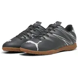 Puma Attacanto IT Soccer Shoe, black/silver mist 45