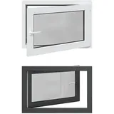 vidaXL Kellerfenster RISOR 90 x 50 cm PVC und Glas