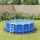 vidaXL Pool-Bodentuch Hellgrau Ø458 cm