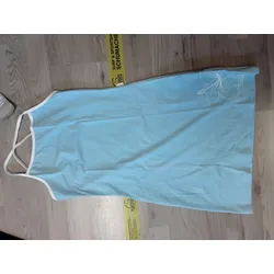 F2 Dress Leslie light blue Woman Damen Kleid Top Oberteil shirt, Konfiguration: M