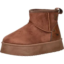 Mustang Damen Stiefelette gefüttert braun - Braun - 36
