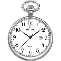 Festina Quarz Herren Taschenuhr F2019/1 - weiß - 42.55mm