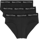 Marc O'Polo Essentials Slip schwarz/weiß L 3er Pack