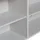 Woood Klink Aufsatzschrank 200 x 60 x 35 cm grau