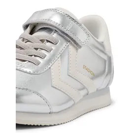 hummel Stadion Metallic Kinder Silber 36