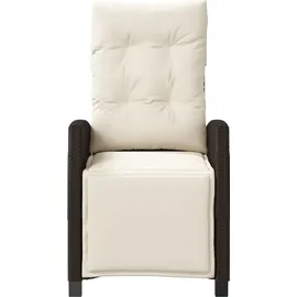 vidaXL Gartensessel 58 x 58 x 93 cm braun