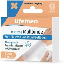 Lifemed Elastische Mullbinde 6 x 400 cm