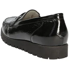 WALDLÄUFER Slipper Slipper Leder - schwarz