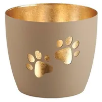 Giftcompany Windlicht Madras Eisen Gold