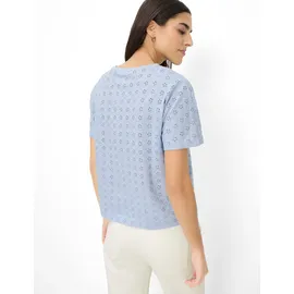 Brax Damen Style CAELEN S Allover Embroidery T-Shirt - 42