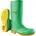 Gummistiefel Grün/Beige 49